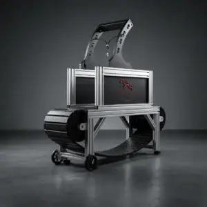 Classic dog treadmill shown in professional lighting