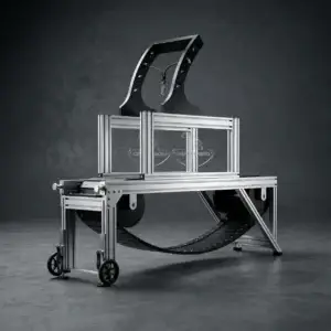 High quality and durable dog treadmill shown in professional lighting