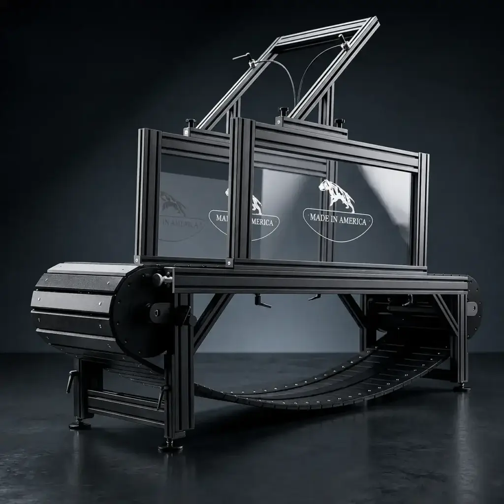 high quality dog treadmill in black paint