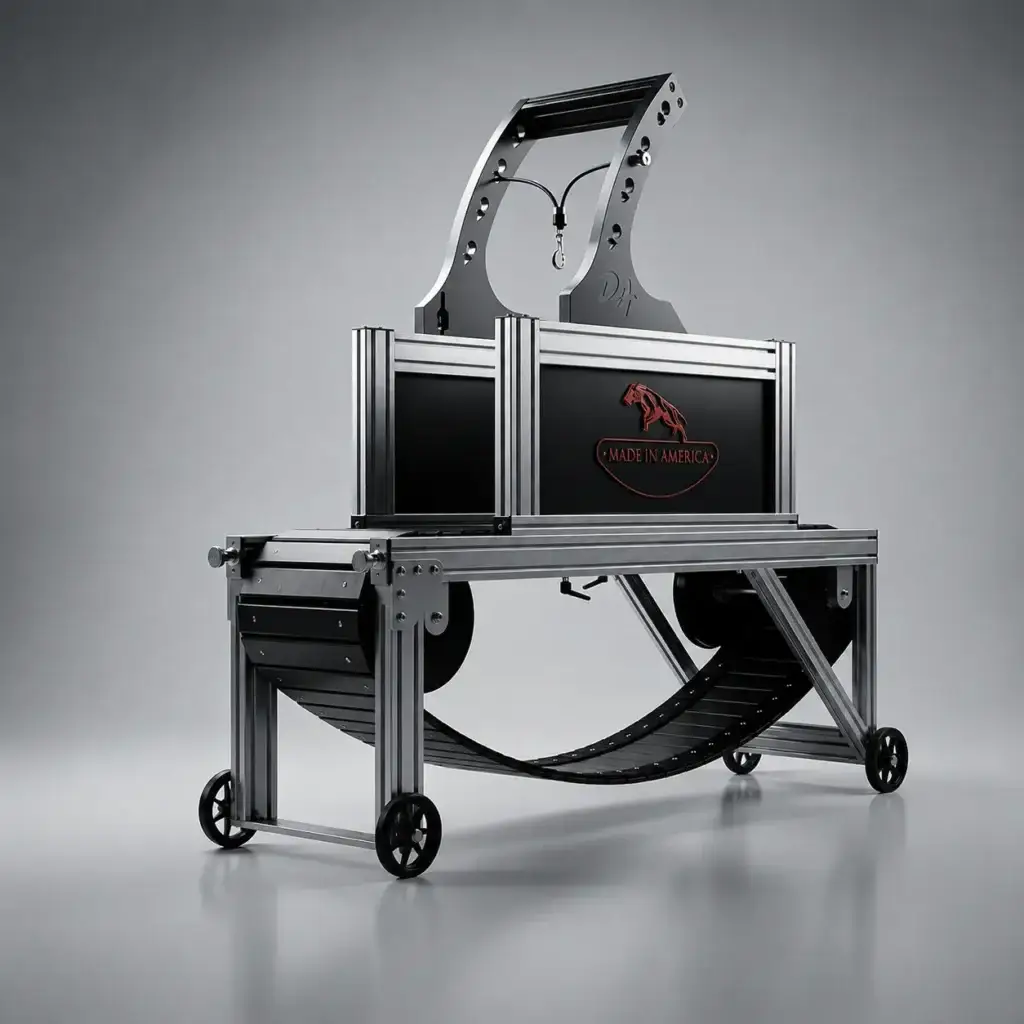 classic pro dog treadmill in professional lighting