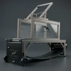 Heavy-duty dog treadmill for strength training and endurance work