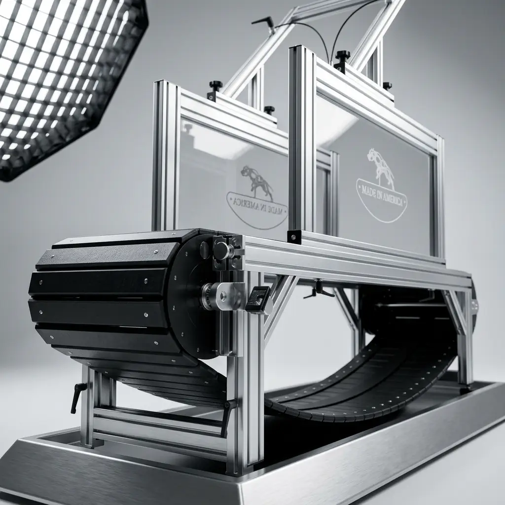 Dog treadmill for large breeds with smooth slat belt system