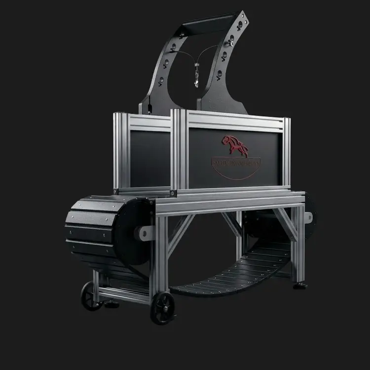 Dog treadmill for working dogs needing structured exercise