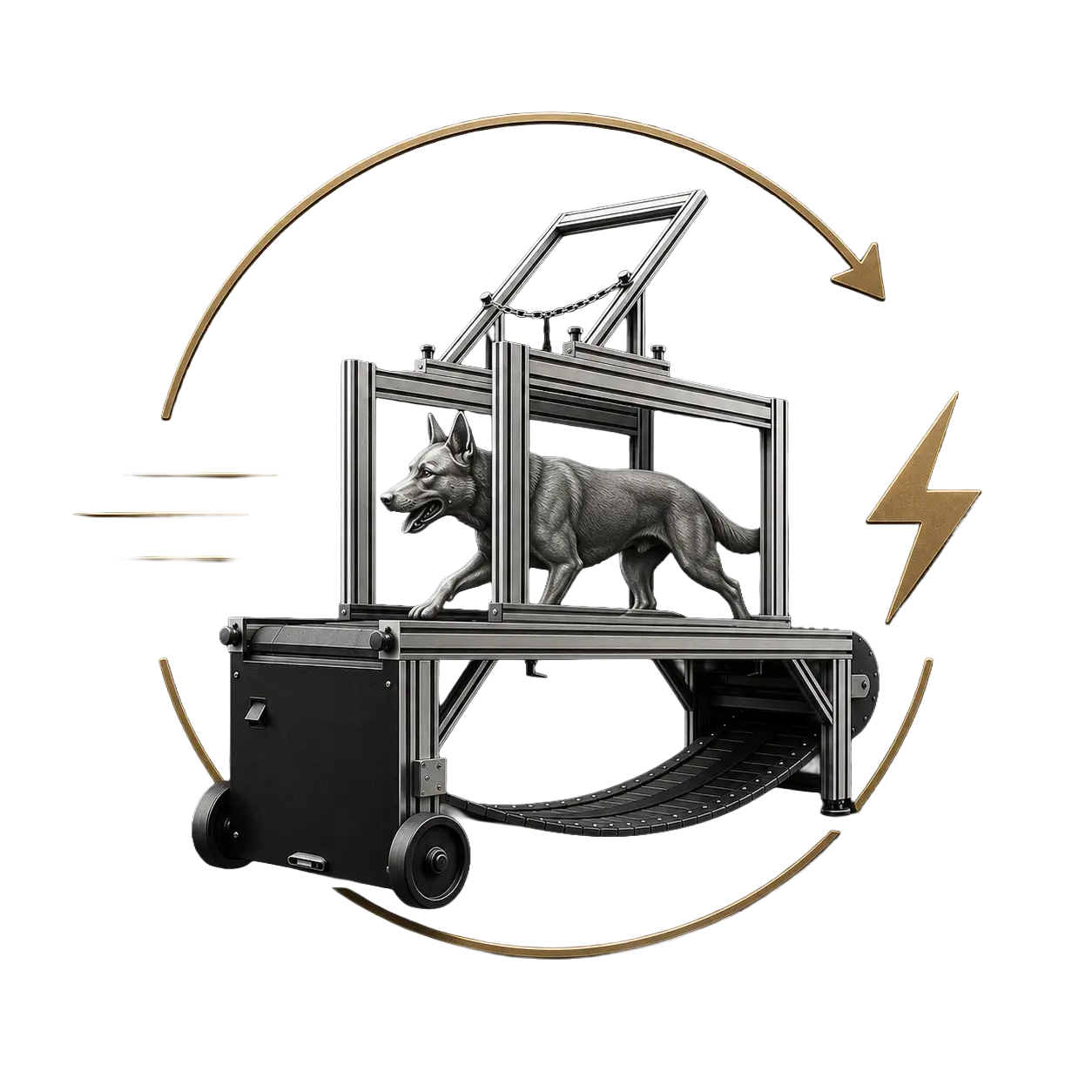 dog treadmill for working dogs with high energy